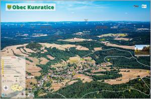 Mapa okruhu Kunratice